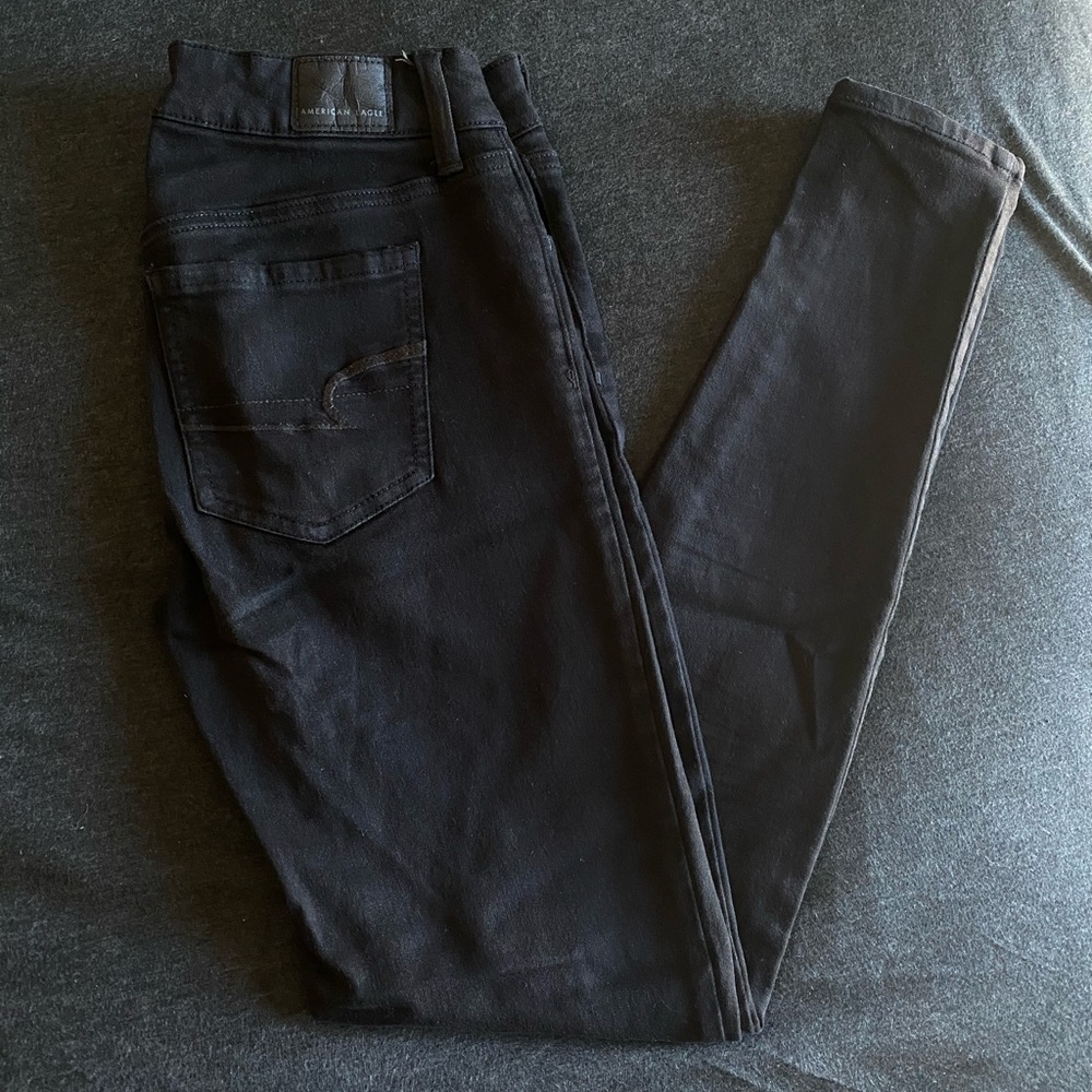 American Eagle Black Skinny Jeans